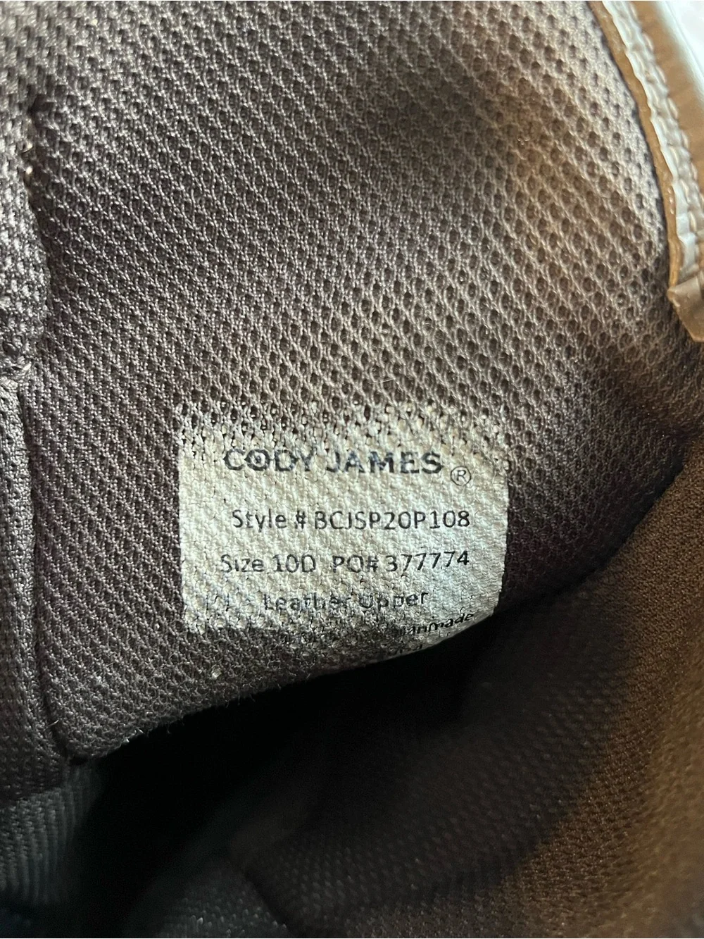 Cody James Tychee Camo Flag Western Boots Mens 10D BCJSP20P108 Brothers Sons